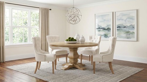 Round dining table - 5,